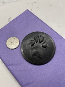 Custom Paw Print Keepsake